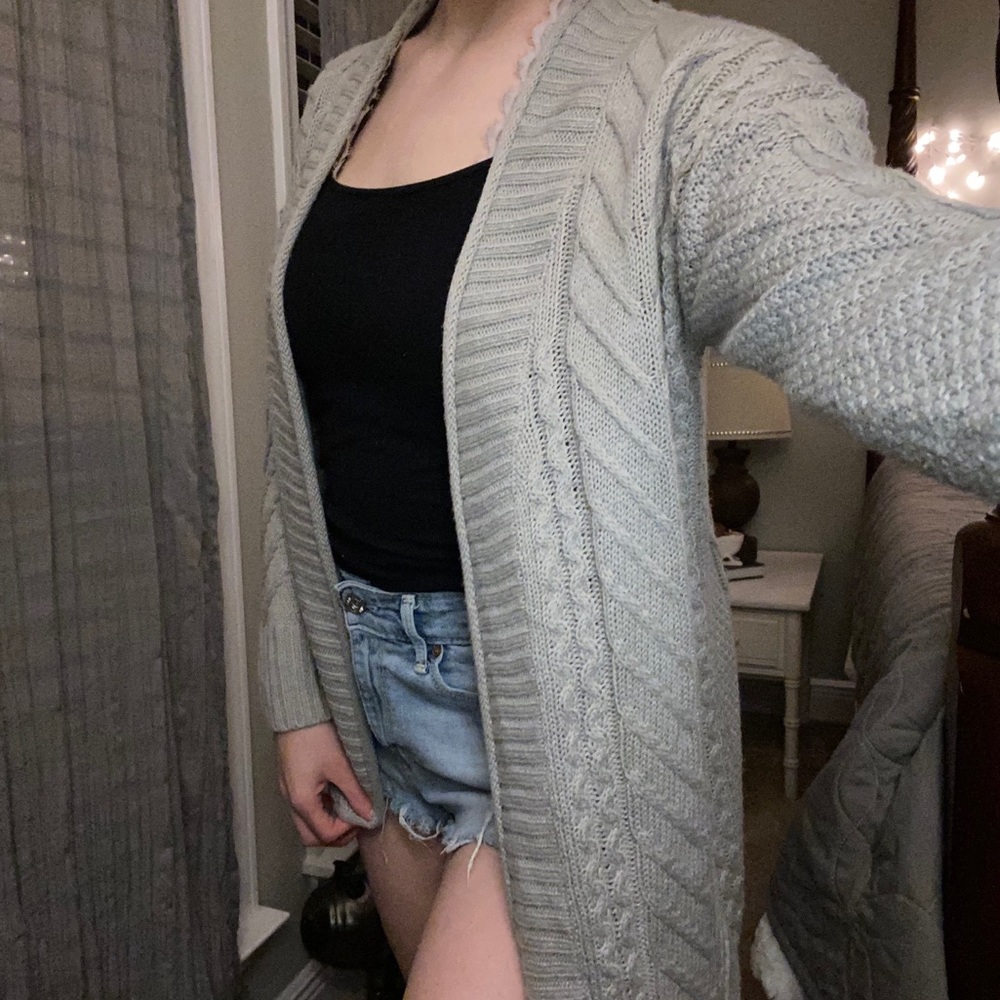 Grey Cardigan